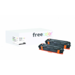 Freecolor 1525K-2-FRC tonercartridge 2 stuk(s) Zwart