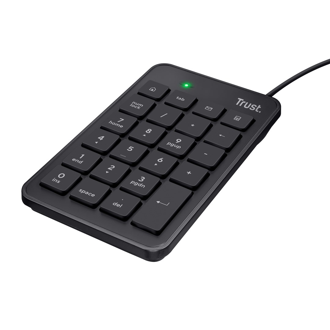 TRU st 22221 numeric keypad Laptop/PC USB Black