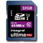 Integral INSDH32G10-45 memory card 32 GB SDHC Class 10