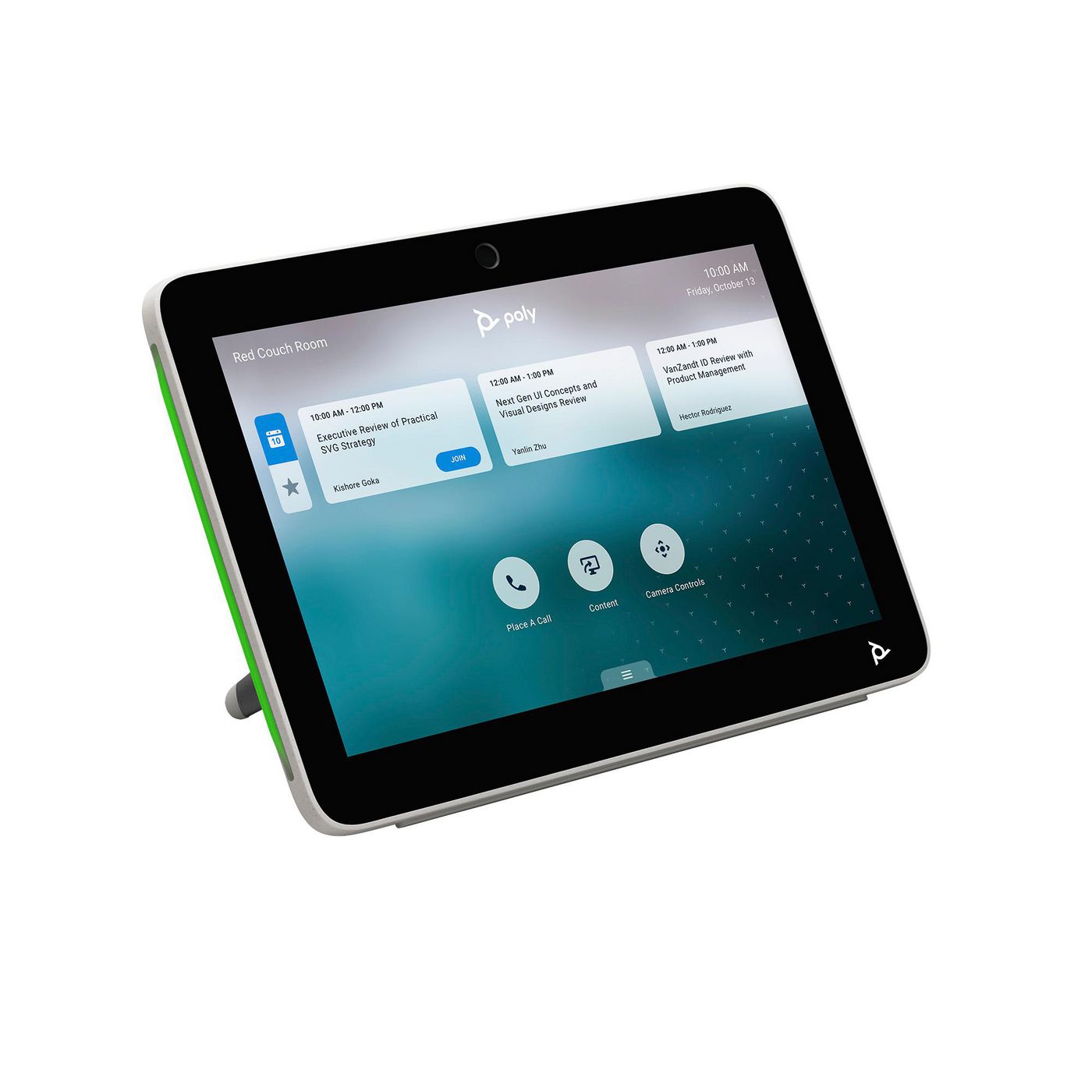 HP Poly TC10 - Mounting kit - white - glass-mounted