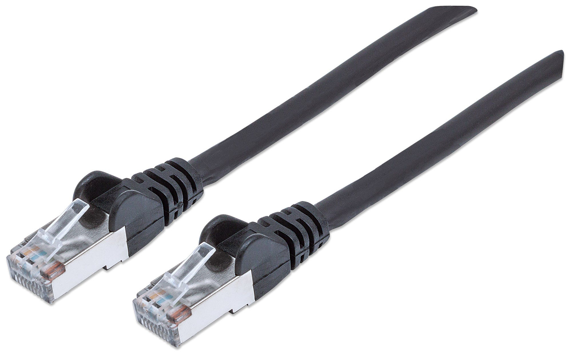 Image of Intellinet Network Patch Cable, Cat6, 2m, Black, Copper, S/FTP,...