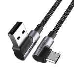 Ugreen 20856 USB cable USB 2.0 USB A USB C Black, Silver