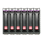 HPE MSA 14.4TB SAS 12G Enterprise 10K SFF (2.5in) M2 3yr Wty 6-pack HDD Bundle
