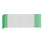 Brady SCN-09-8 cable marker Black, White Nylon 300 pc(s)