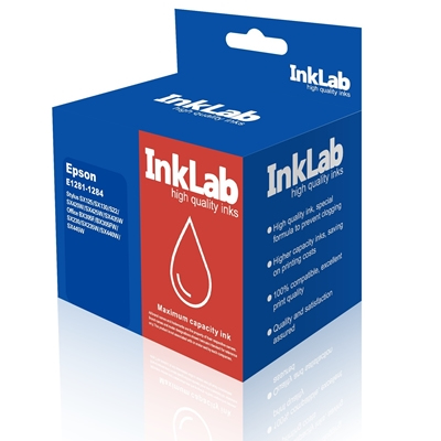 Image of InkLab E1281-1284 printer ink refill