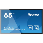 iiyama ProLite TF6537UHSC 165.1 cm (65") 3840 x 2160 pixels 4K Ultra HD LED Touchscreen Black