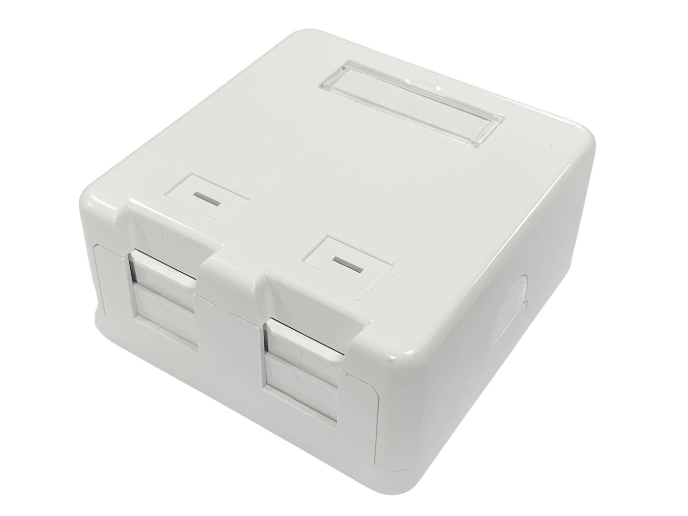 Image of Lanview LVN127767 socket-outlet 2 x RJ-45 White