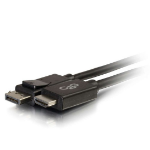 C2G 0.9m DisplayPortâ„¢ Male to HDMIÂ® Male Adapter Cable - Black