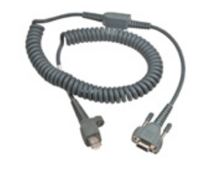 Image of Intermec 6.5ft RS232 9-Pin serial cable Grey 2 m D-sub 9-pin