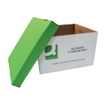 Q-CONNECT KF21660 package Packaging box Green, White 1 pc(s)