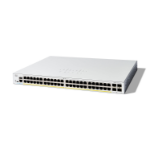 Cisco Catalyst 1300-48P-4X Managed Switch, 48 Port GE, PoE, 4x10GE SFP+, Limited Lifetime Protection (C1300-48P-4X)