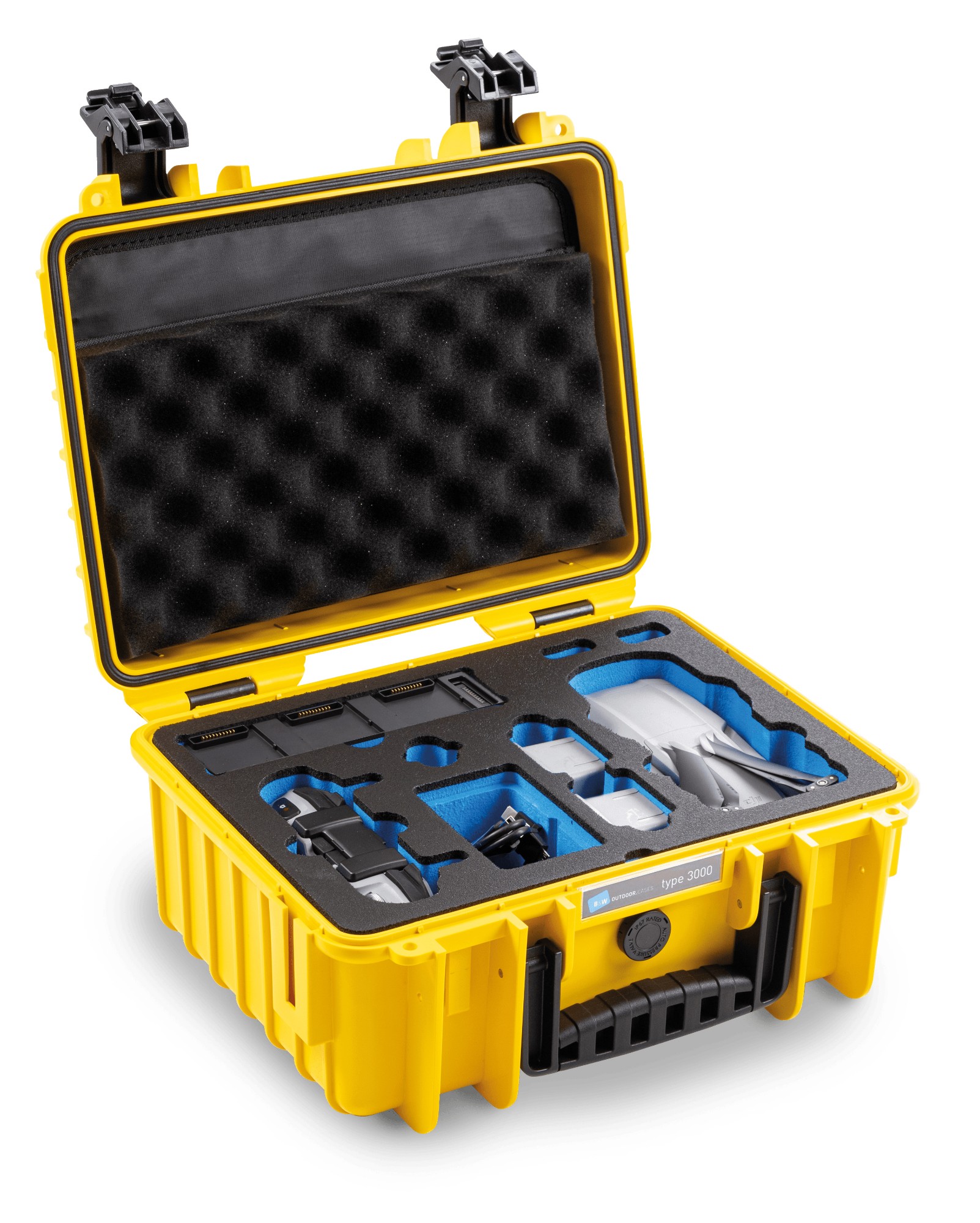 B&W 3000/Y/MavicA2 Bag case Yellow Polypropylene (PP)