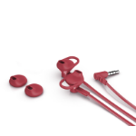 HP 150 Headset Bedraad In-ear Oproepen/muziek Rood