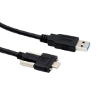 EXSYS EX-K1593V USB cable USB 3.2 Gen 2 (3.1 Gen 2) 1 m USB A USB C Black