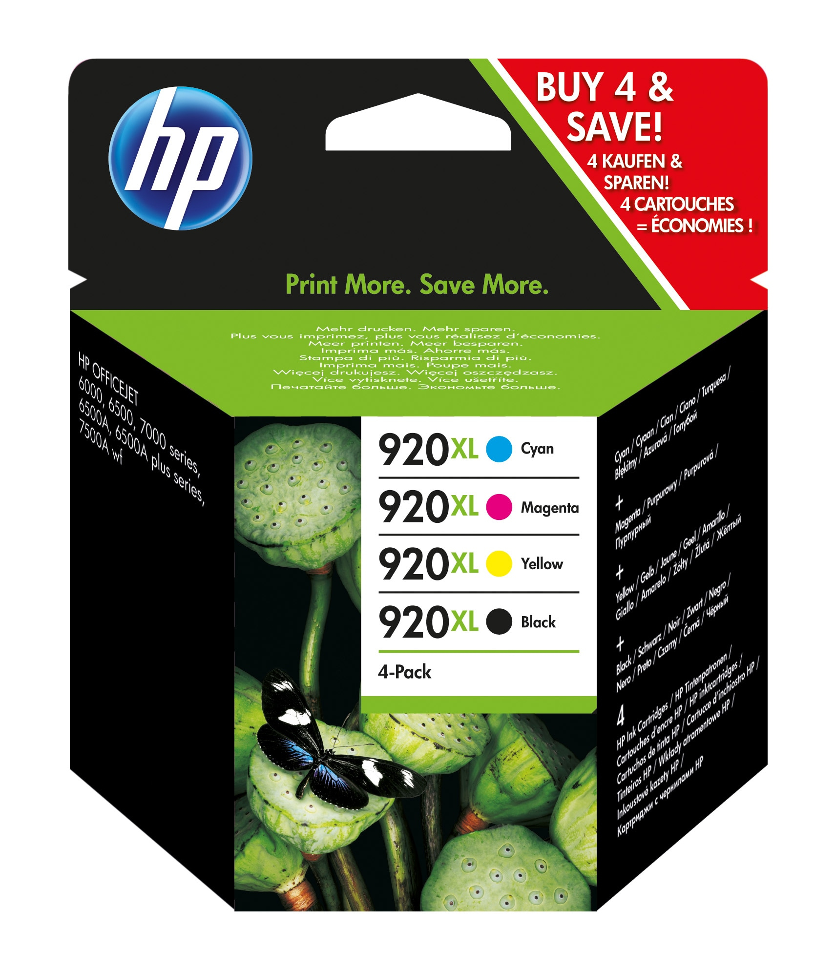 HP C2N92AE#301 Ink cartridge multi pack Bk.C.M.Y Blister Multi-Tag 120