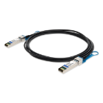 AddOn Networks ADD-SFTSMU-PDAC3M InfiniBand/fibre optic cable 118.1" (3 m) SFP+ DAC Black, Stainless steel