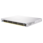 Cisco CBS350-48P-4X-EU network switch Managed L2/L3 Gigabit Ethernet (10/100/1000) Power over Ethernet (PoE) Silver