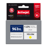 Activejet AH-963YRX ink for HP printers, Replacement HP 963XL 3JA29AE; Premium; 1760 pages; yellow