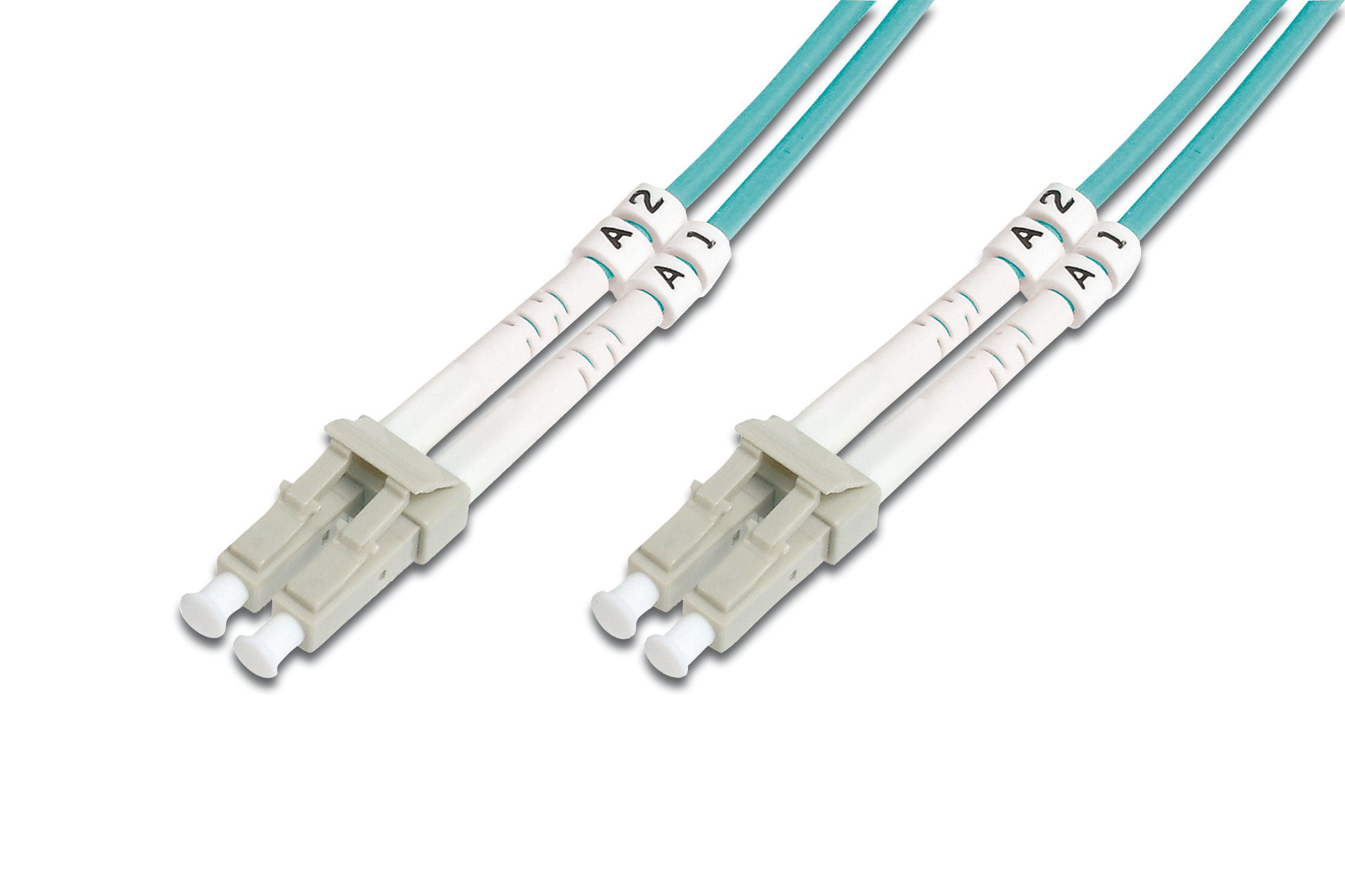 Digitus Fiber Optic Multimode Patch Cord, OM 3, LC / LC