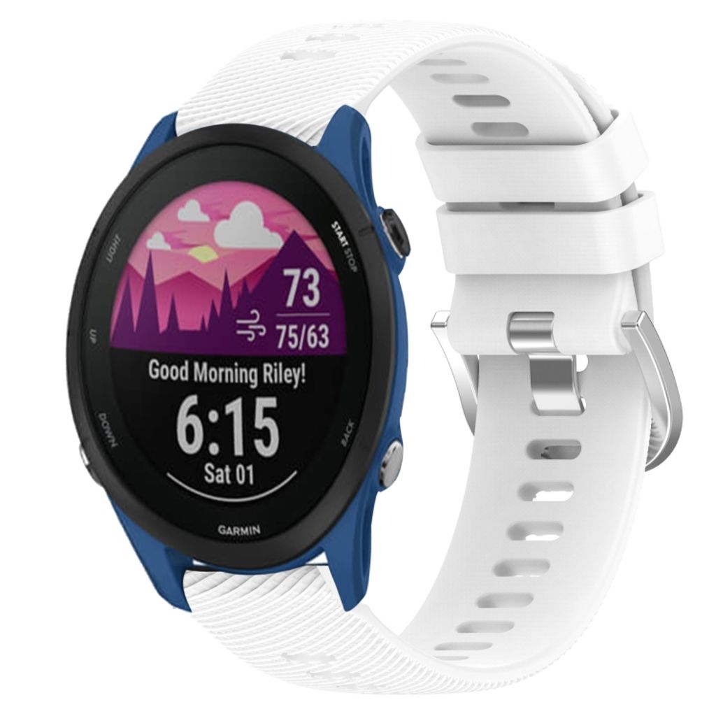 EU Product - Forerunner 255S Silicone Watch Band - White thumbnail