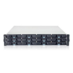 Infortrend EonNAS 3012 NAS Rack (2U) Ethernet LAN Zwart, Grijs