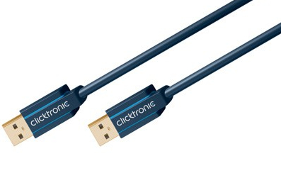 70117 Casual USB 3.0 Cable A/A Plug 1.8m Length, Faster Than USB 2.0 - 70117 thumbnail