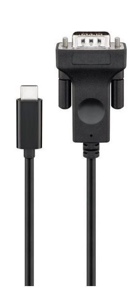 Microconnect USB3.1CVGA1.8 USB graphics adapter Black