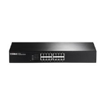 Edimax ES-1016 network switch Unmanaged Fast Ethernet (10/100) Black