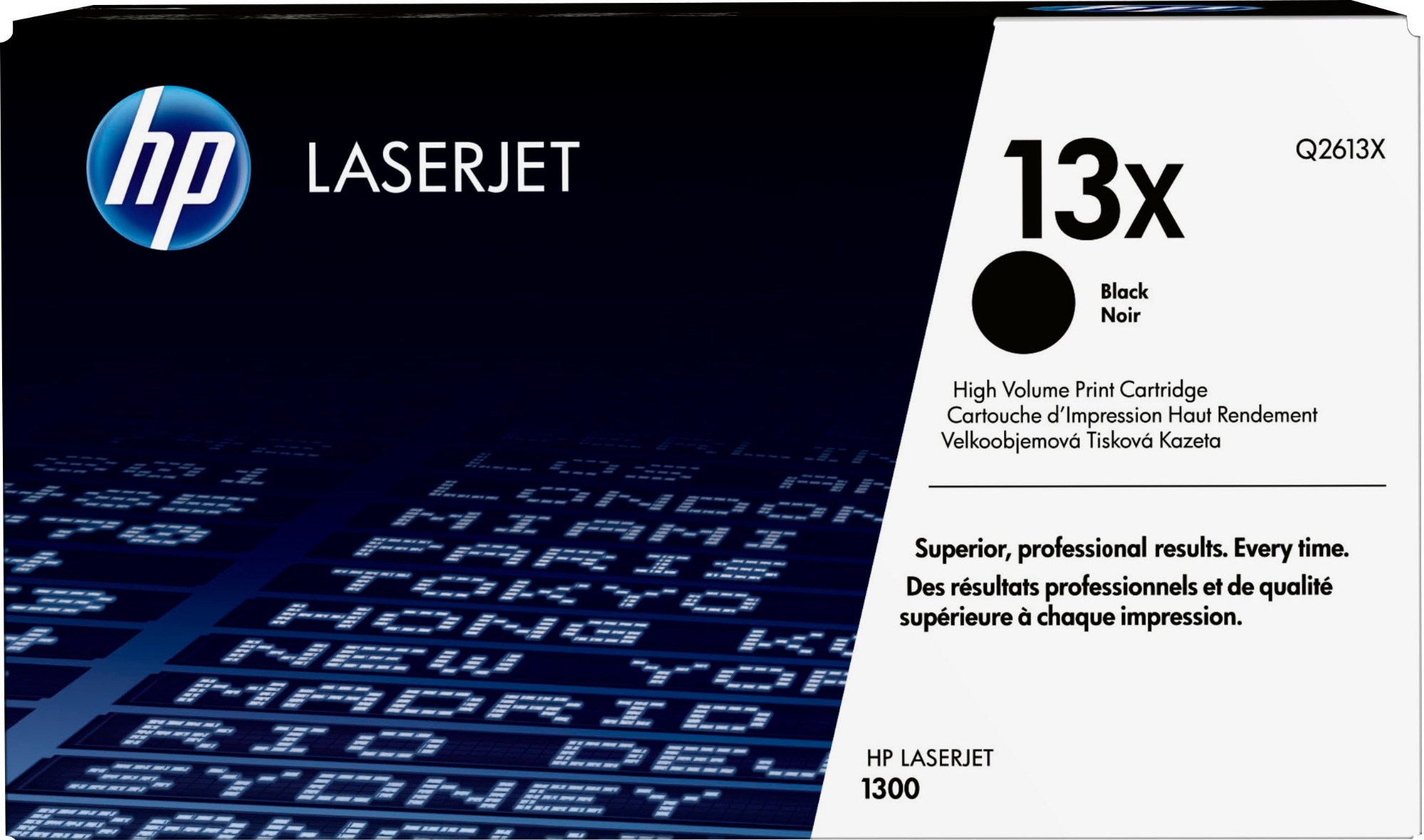 HP Q2613X/13X Toner cartridge black high-capacity, 4K pages/5% for HP LaserJet 1300