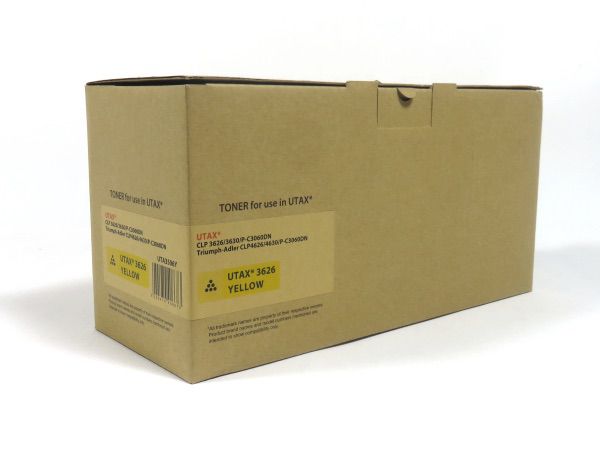 Image of DATA DIRECT Utax CLP3626 3630 Toner Yellow Compatible 4462610016C