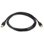 Monoprice 5444 USB cable USB 2.0 118.1" (3 m) USB A Black