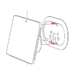 HP KITS WALL MOUNT BLK POLY TC10