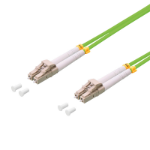 LogiLink FP5LC15 fibre optic cable 15 m LC OM5 Green