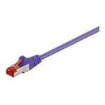Microconnect B-FTP601P networking cable Purple 1 m Cat6 F/UTP (FTP) Round