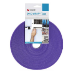 Velcro One Wrap Tape cable tie Velcro cable tie Polypropylene (PP) Violet 1 pc(s)