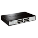 D-Link DGS-1016D/E network switch Unmanaged Black, Metallic