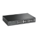 TP-Link TL-SG1024DE nätverksswitchar hanterad L2 Gigabit Ethernet (10/100/1000) Svart