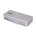 StarTech.com 155NA-USB4-DOCK laptop dock/port replicator Wired Silver