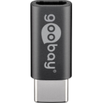 Goobay USB-C to Micro-USB 2.0 Adapter, Grey