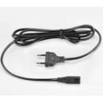 Dynabook Power Cord, 2-pin (figure of 8), 2m - black, single packed - UK version