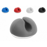 DeLOCK 18294 cable organizer Desk/Wall Cable holder Black, Blue, Grey, Red, White 10 pc(s)