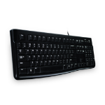 Logitech Keyboard K120 for Business toetsenbord USB QWERTY Russisch Zwart
