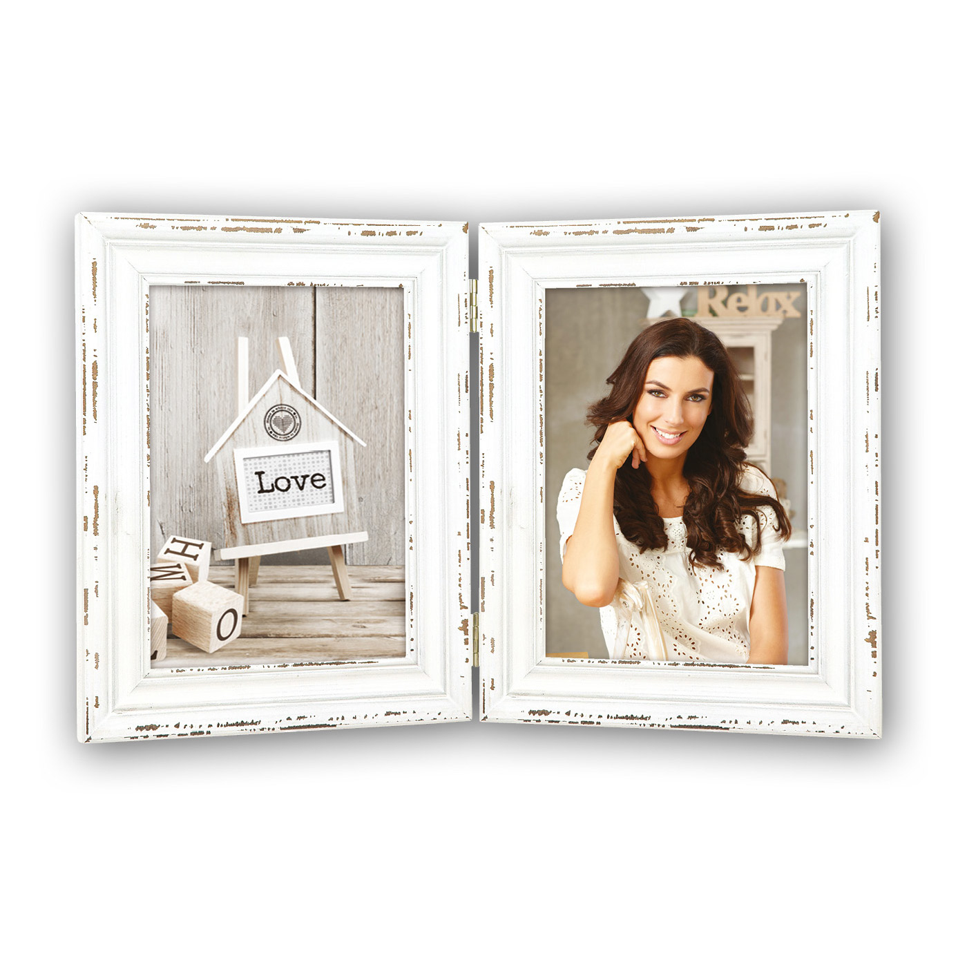 Image of ZEP Saint Michel - Wood - White - Picture frame set - Table - Wall...