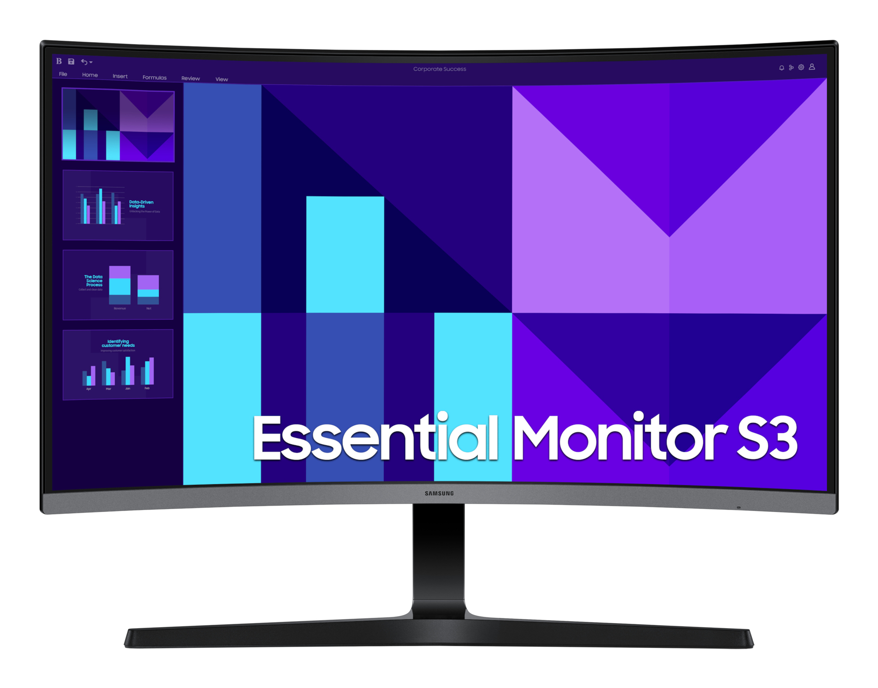 Samsung 24" S36GD FHD Curved Monitor