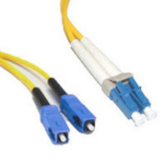 C2G 10m LC/SC Duplex 9/125 Single-Mode Fiber Patch Cable - Yellow InfiniBand/fibre optic cable 393.7" (10 m)