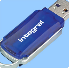 INTERGRAL 8GB USB 2.0 COURIER FLASH