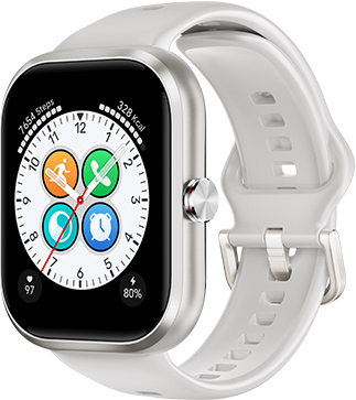 Honor Choice Watch 4.95 cm (1.95") AMOLED Digital 410 x 502 pixels Touchscreen White GPS (satellite)