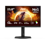 AOC 24G4X computer monitor 60.5 cm (23.8") 1920 x 1080 pixels Full HD LCD Black, Grey