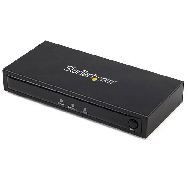 Image of StarTech.com S-Video or Composite to HDMI Converter with Audio -...