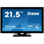 iiyama ProLite computer monitor 54.6 cm (21.5") 1920 x 1080 pixels Full HD LED Touchscreen Table Black